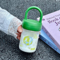 Botella de agua ecológica para mujer con práctica asa de transporte