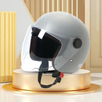 Elegante casco de motocicleta