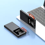 Batería externa portátil de alto rendimiento con pantalla LED integrada