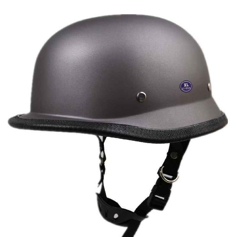 Casco de motocicleta abierto de estilo vintage