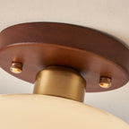 Sansotti | Bauhaus Plafondlamp French Cream – Crème LED Plafondlamp voor Slaapkamer & Woonkamer