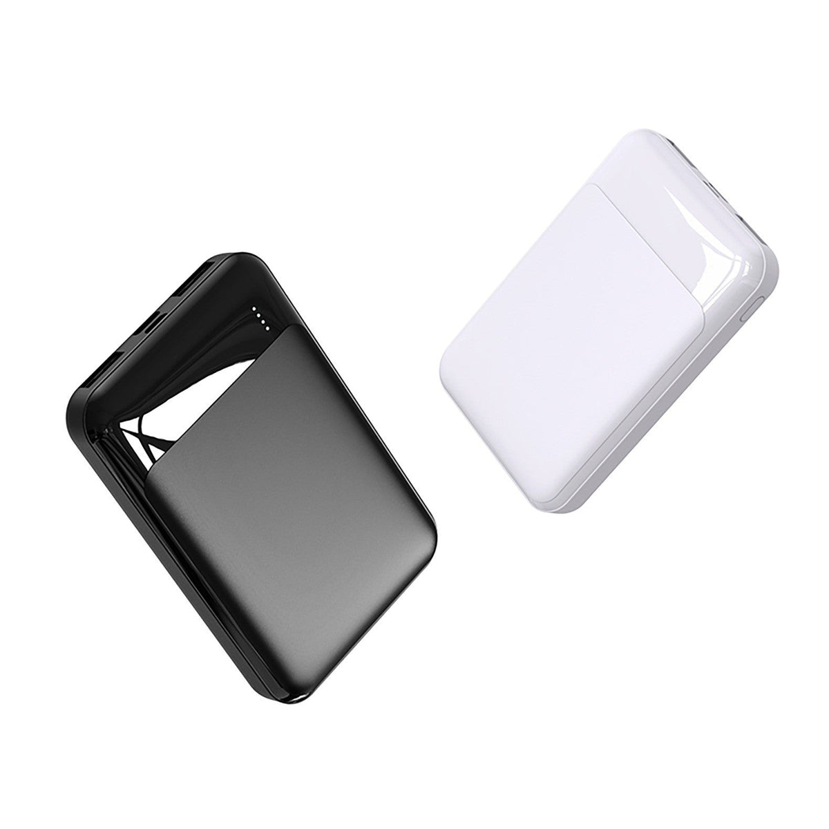 Batería externa portátil con cable de carga integrado y carga rápida