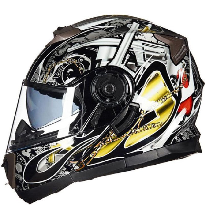 Casco integral de motocicleta con ventilación avanzada