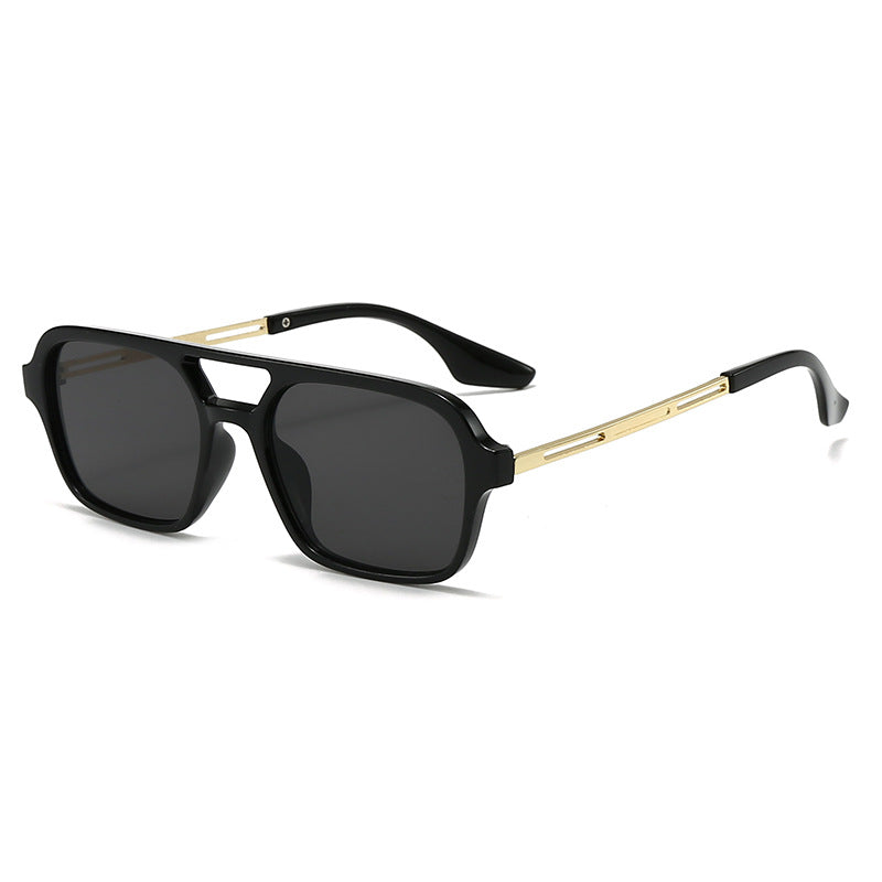 Gafas de sol de moda para hombre con montura resistente