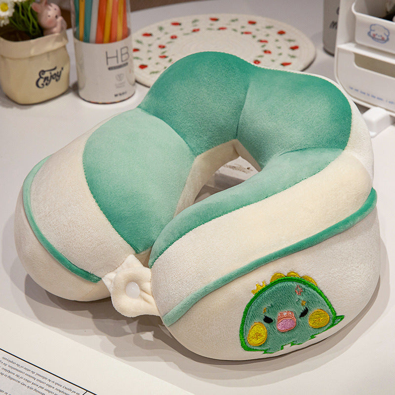 Almohada cervical ergonómica con estampado de panda
