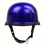 Casco de motocicleta abierto de estilo vintage