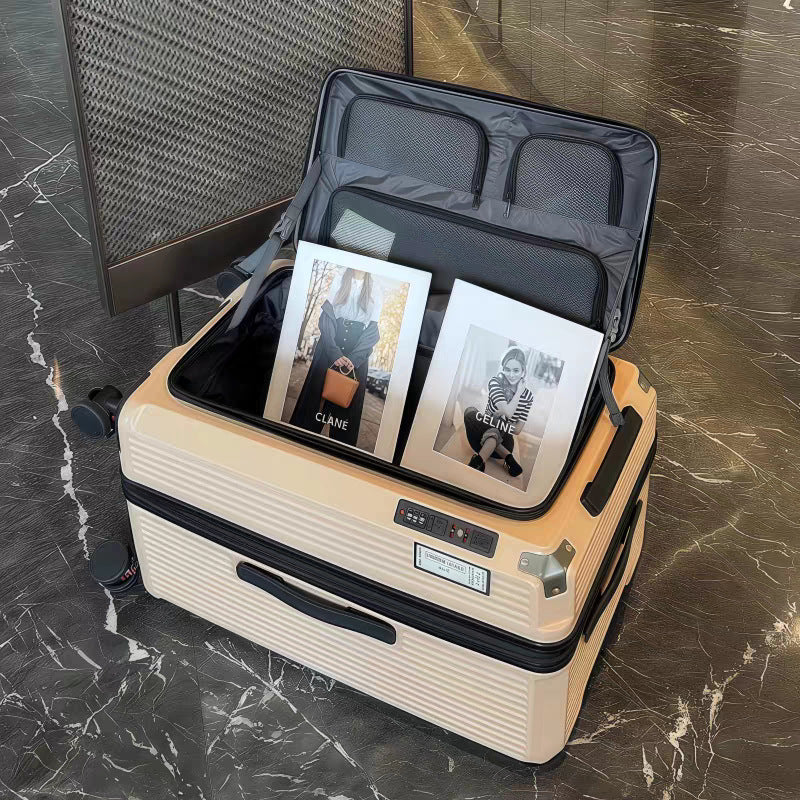 Maleta de viaje unisex premium con múltiples compartimentos