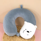 Almohada cervical cómoda para mujer con diseño divertido