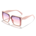 Sonnenbrille extragrande para mujeres con un moderno diseño cuadrado