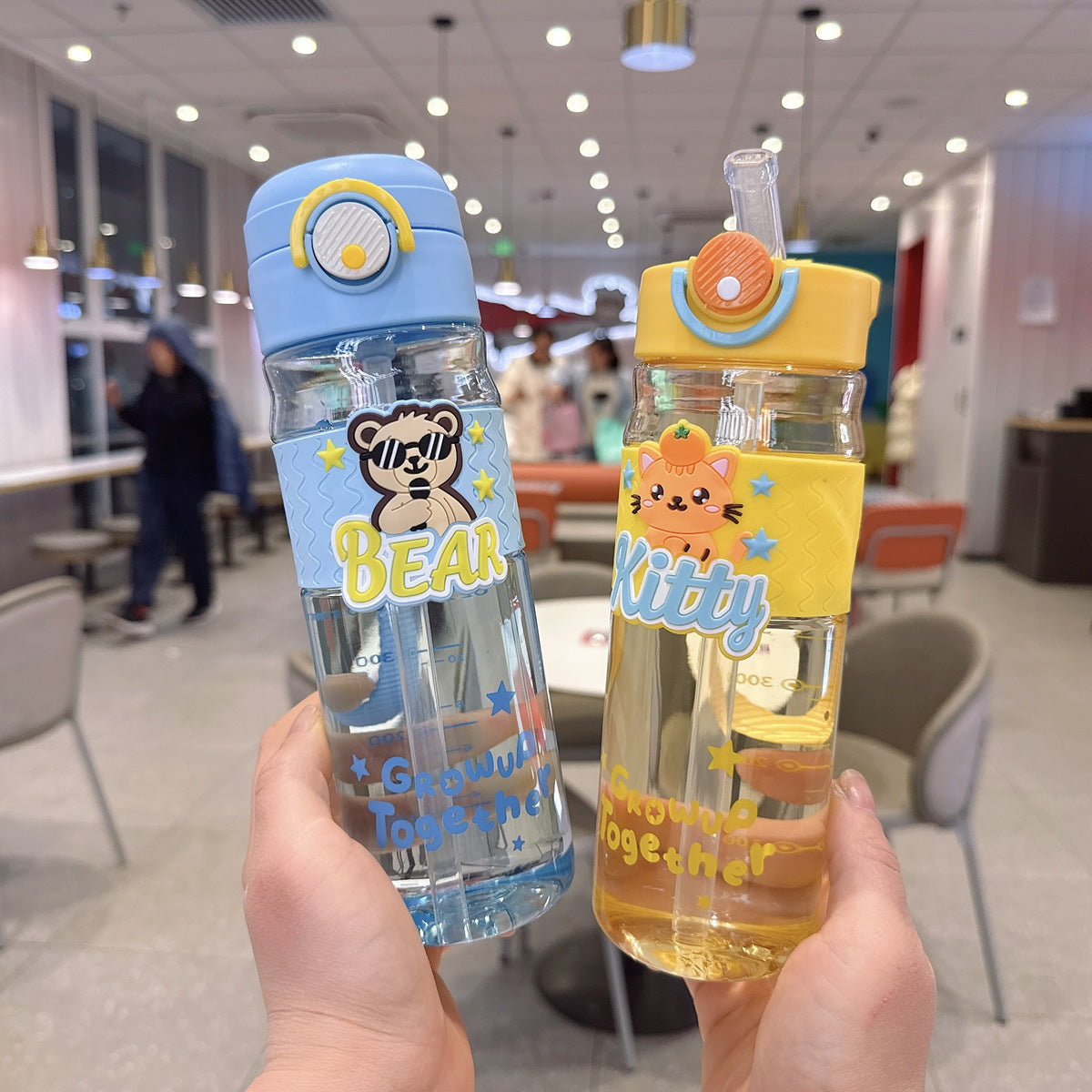 Botella de agua para mujer sin BPA
