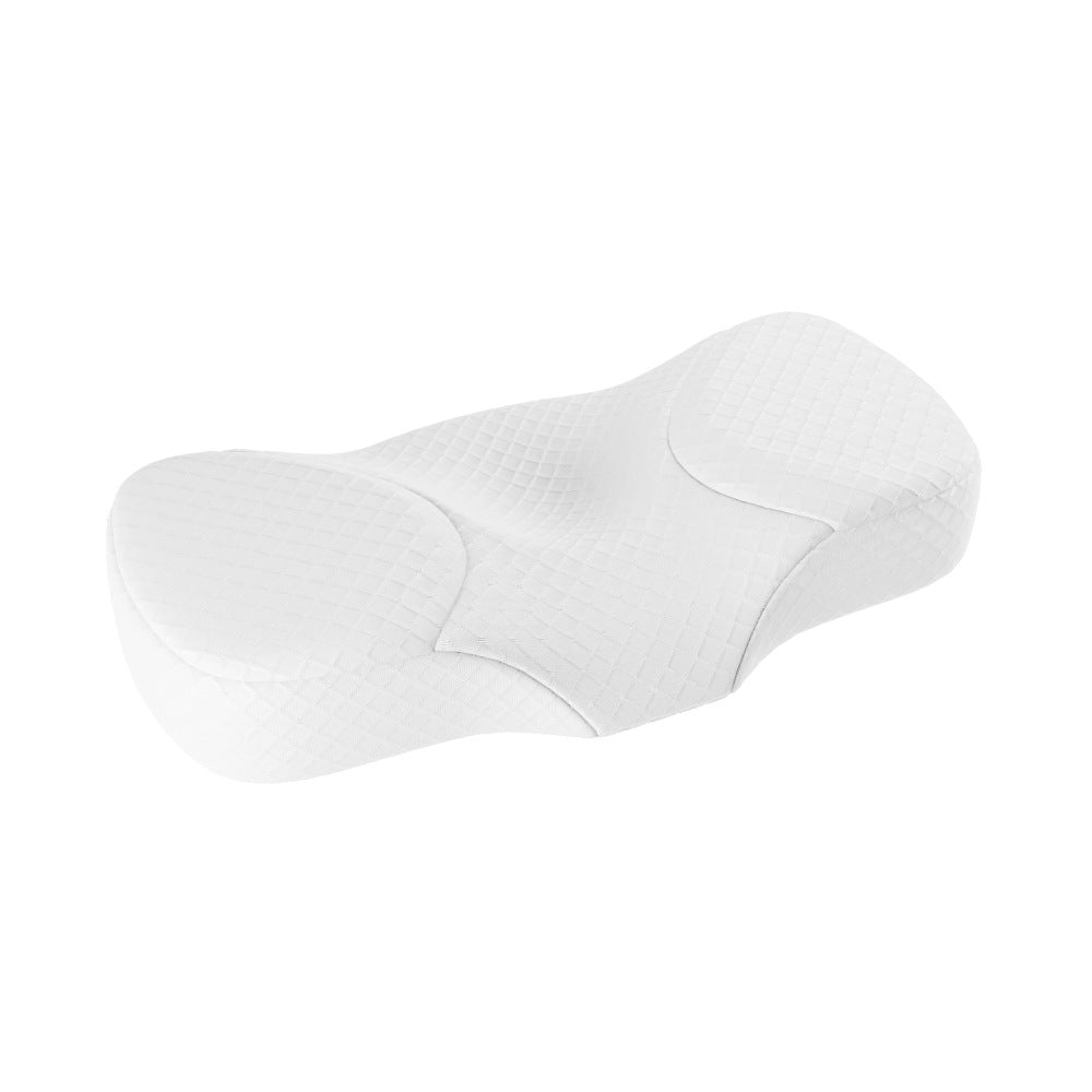 Almohada ergonómica para cuello y cabeza con superficie de gel transpirable