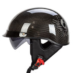 Diseño gráfico de calavera de seguridad para casco de motocicleta