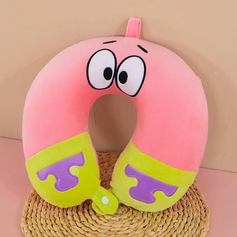 Almohada unisex de soporte para el cuello con un lindo diseño de animales
