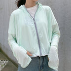 Chaqueta funcional para mujer con protección UV y tecnología transpirable