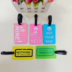 Identificador de equipaje de viaje personal unisex