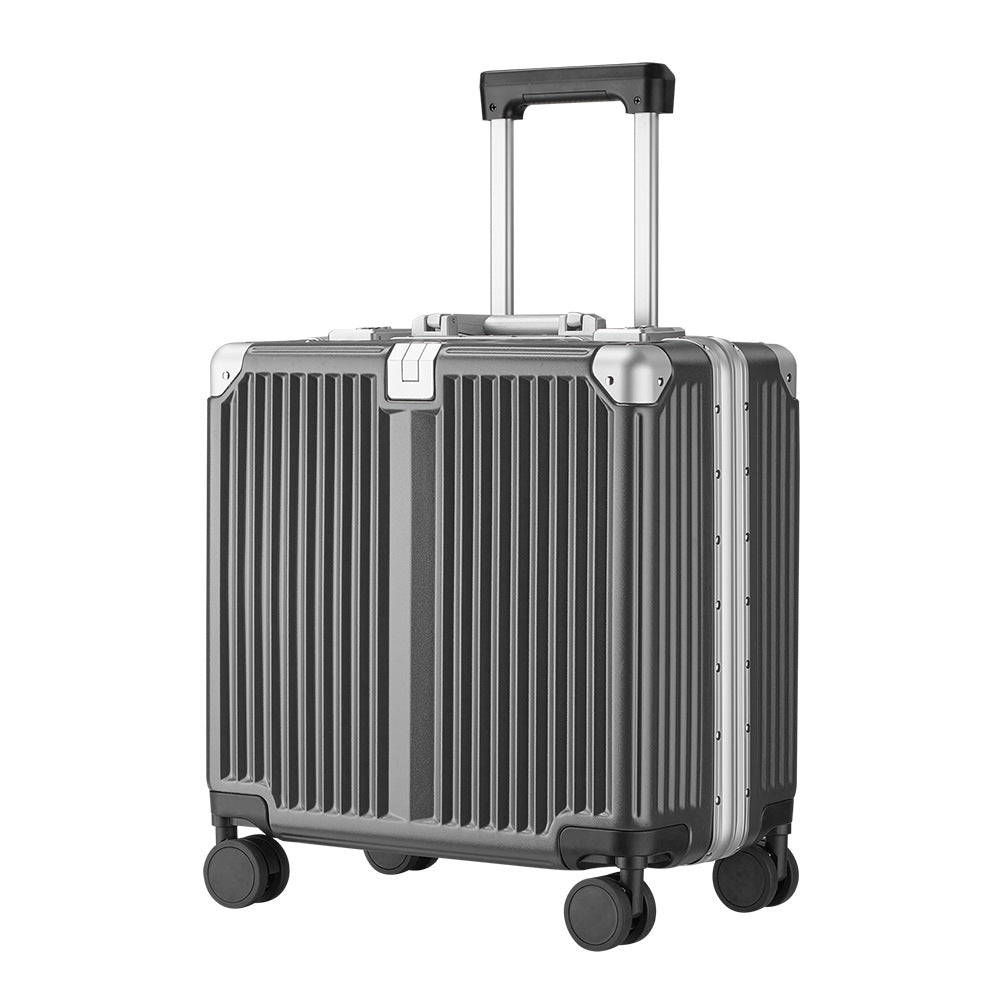 Maleta de viaje compacta con ruedas giratorias