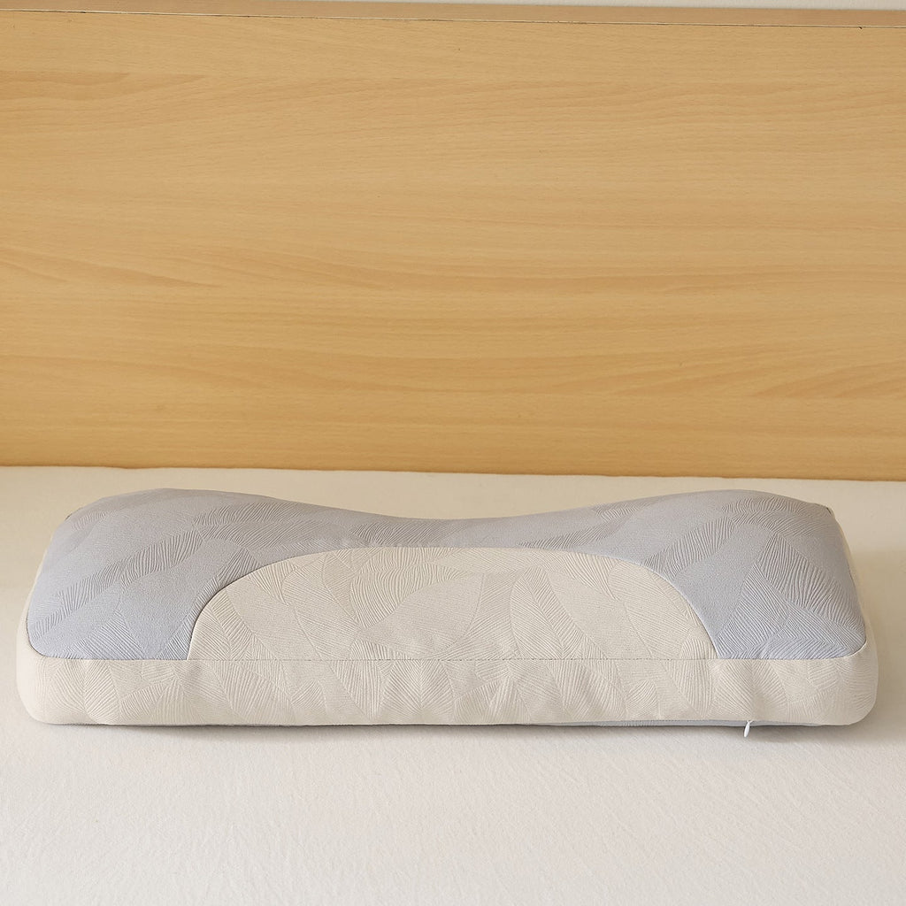 Almohada ergonómica de soporte para el cuello con innovador alivio de presión