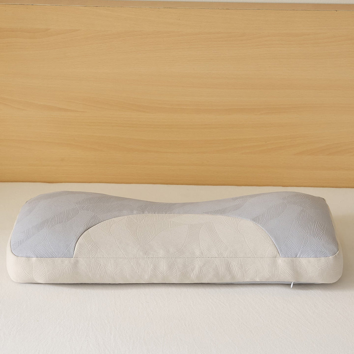 Almohada ergonómica de soporte para el cuello con innovador alivio de presión