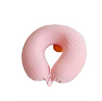 Almohada ergonómica de soporte cervical para mujer con estructura de diamante transpirable