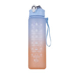 Botella de agua deportiva para mujer
