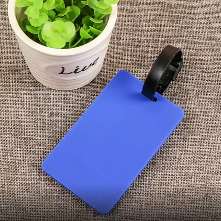 Etiqueta flexible de silicona para equipaje de viaje