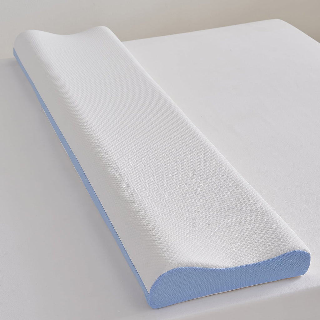 Almohada ergonómica de masaje para el cuello con espuma viscoelástica