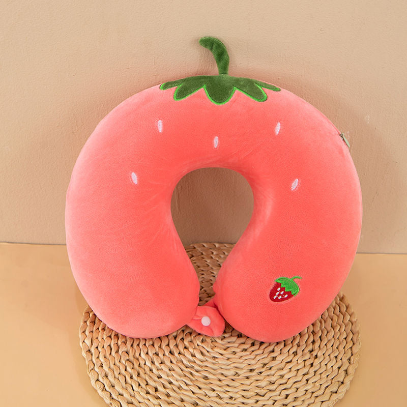 Almohada cervical cómoda para mujer con diseño divertido