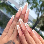 Consejos de arte de uñas francesas