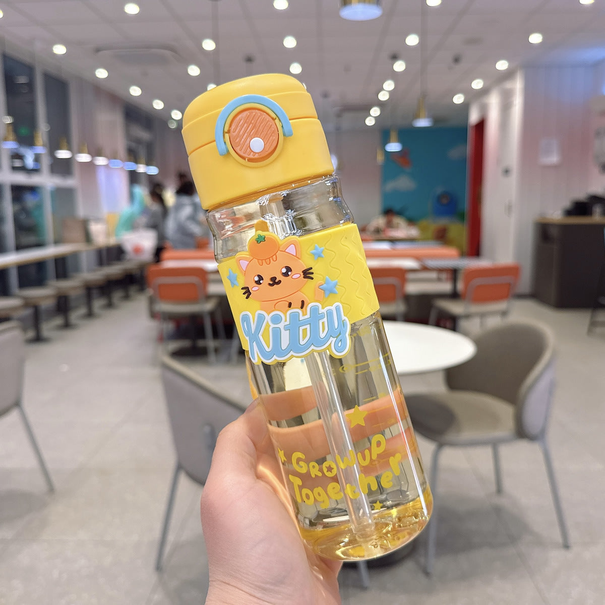 Botella de agua para mujer sin BPA