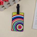 Identificador de equipaje de viaje brillante unisex