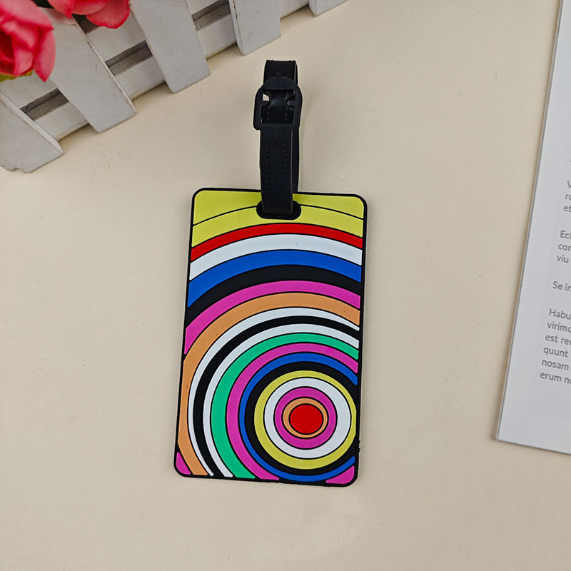 Identificador de equipaje de viaje brillante unisex