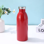 Botella de agua isotérmica de acero inoxidable para mujer