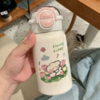 Botella de agua creativa para mujer con diseño de animales