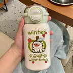 Botella de agua creativa para mujer con diseño de animales