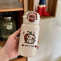 Botella de agua creativa para mujer con diseño de animales