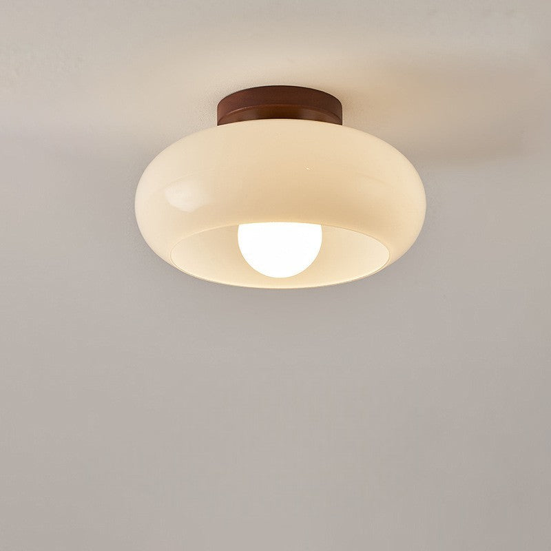 Sansotti | Bauhaus Plafondlamp French Cream – Crème LED Plafondlamp voor Slaapkamer & Woonkamer
