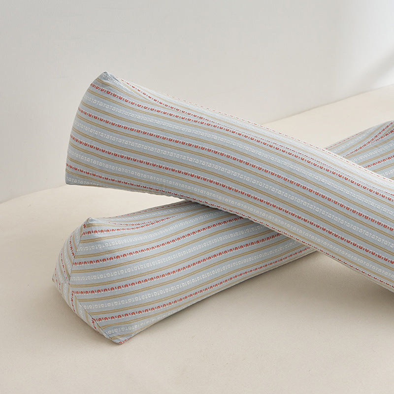 Soporte ergonómico para el cuello con elegante estampado de rayas