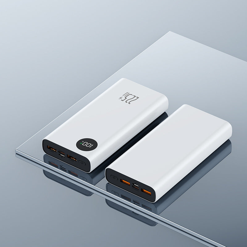 Potente batería externa con pantalla LED