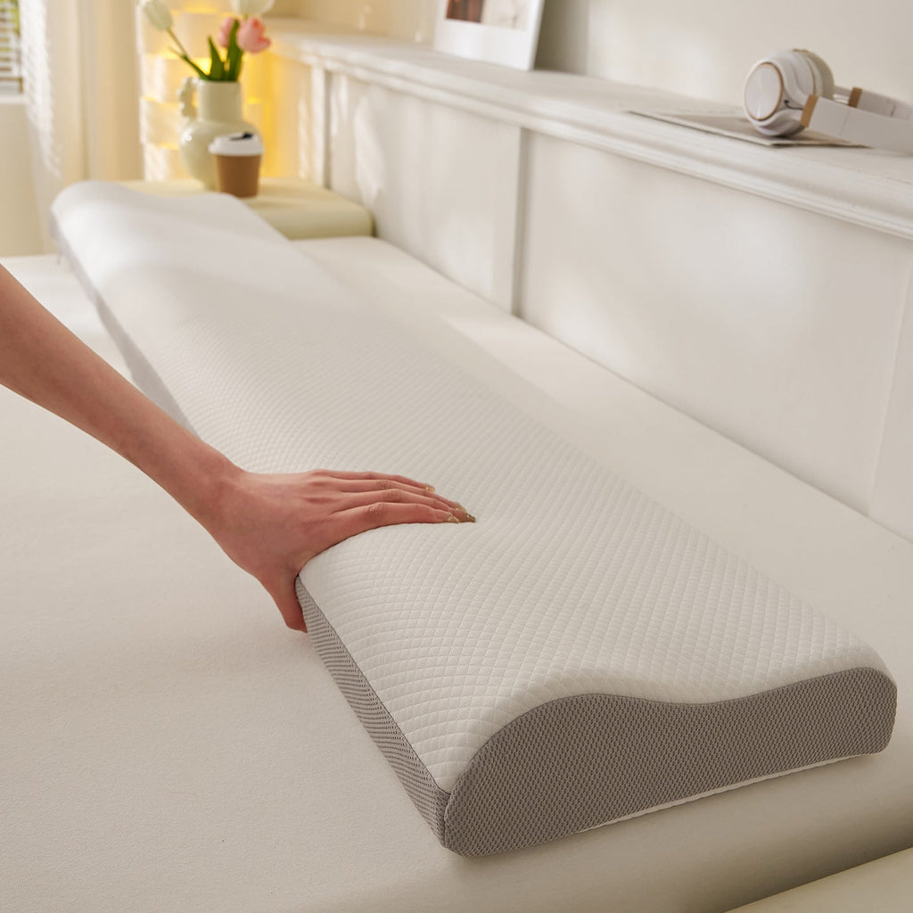 Almohada ergonómica de masaje para el cuello con espuma viscoelástica