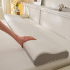 Almohada ergonómica de masaje para el cuello con espuma viscoelástica