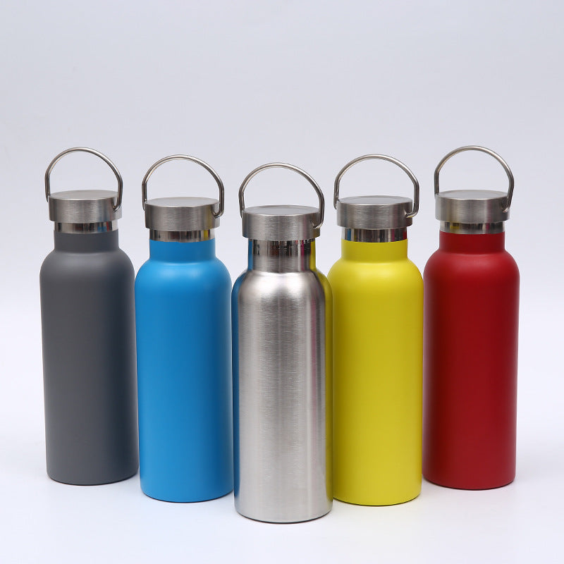 Botella de agua unisex aislada de acero inoxidable