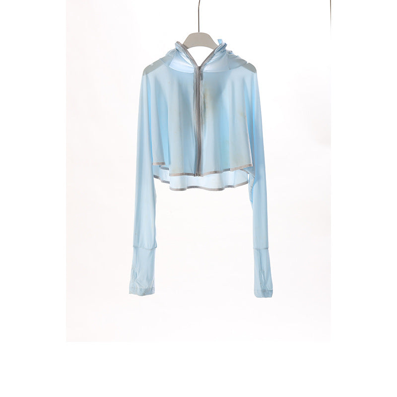 Chaqueta funcional para mujer con protección UV y tecnología transpirable