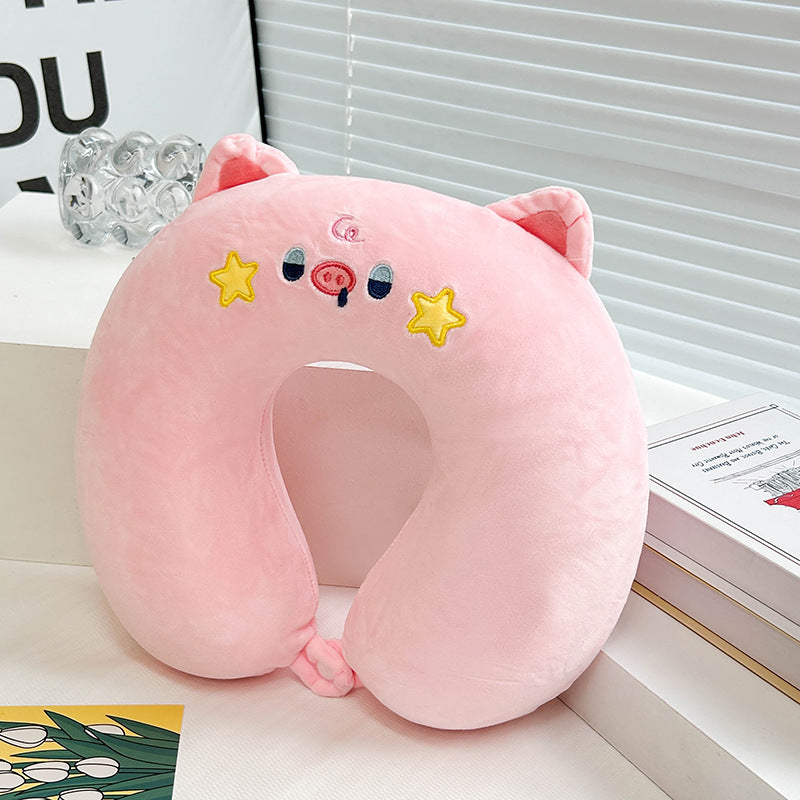 Almohada cervical para mujer con diseño divertido