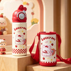 Botella de agua infantil con diseño dulce