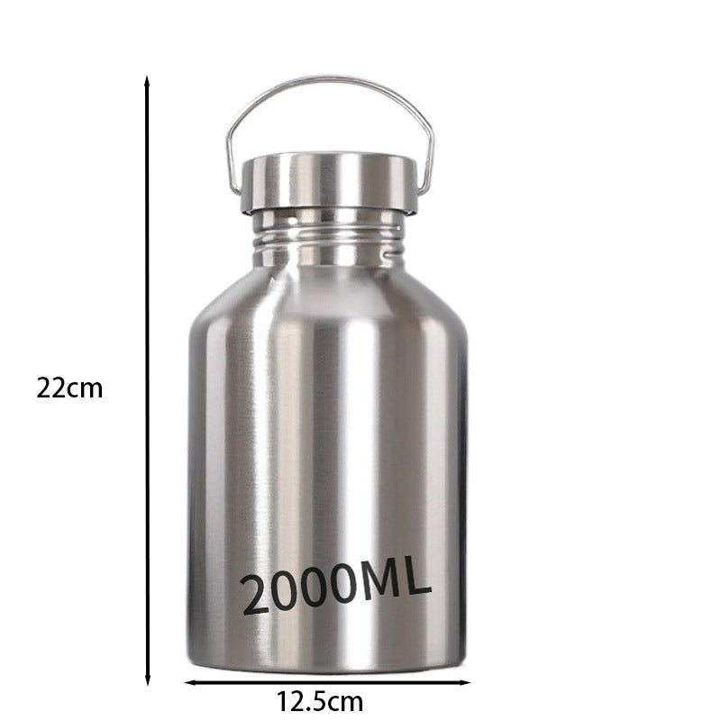 Juego de botellas de agua de acero inoxidable de varios tamaños