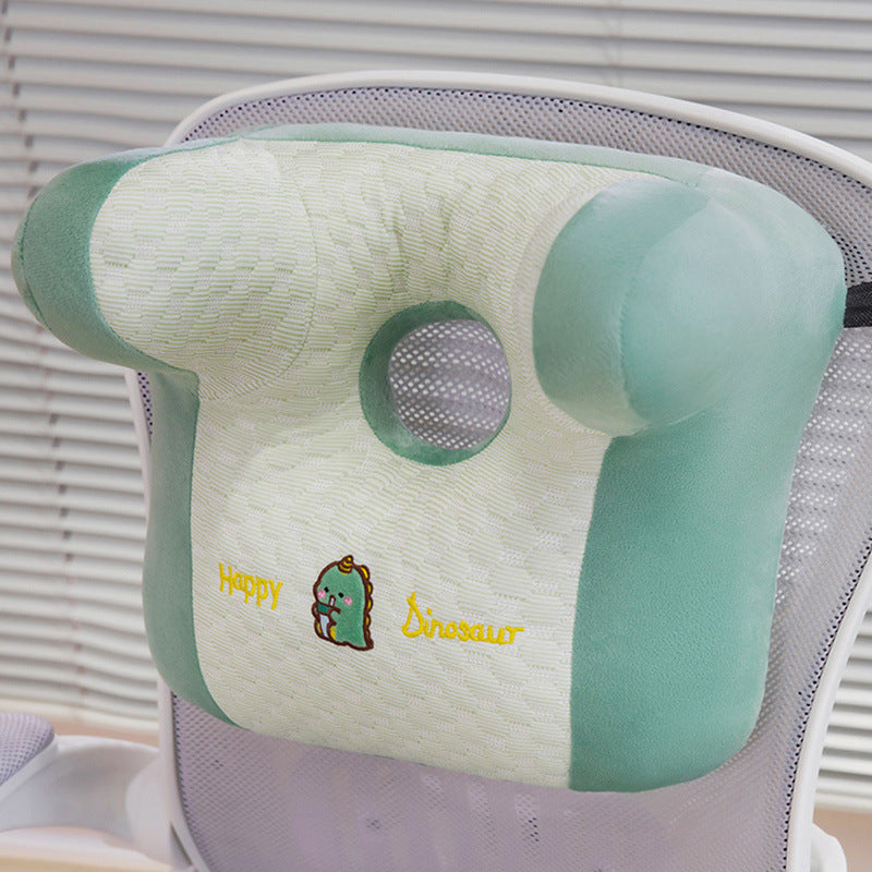 Almohada ergonómica de soporte para el cuello con lindo motivo