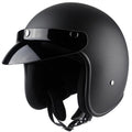 Casco de motocicleta clásico abierto