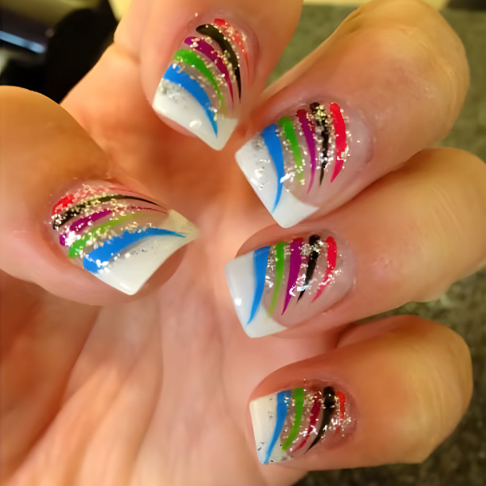 Elegante set de manicura francesa