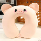 Almohada cervical con diseño de animales favoritos