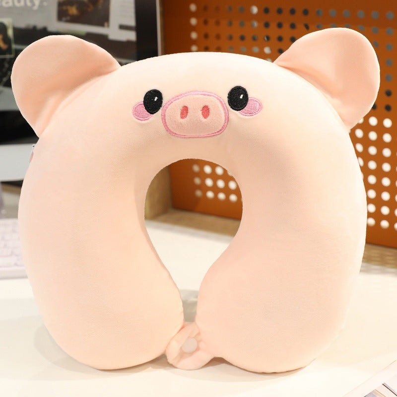 Almohada cervical con diseño de animales favoritos